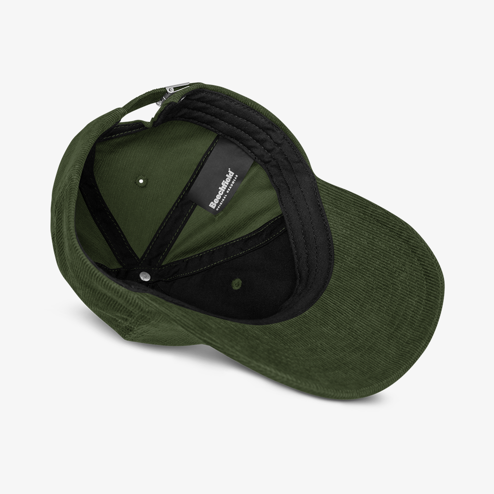 Amor Corduroy Hat - Dark Olive